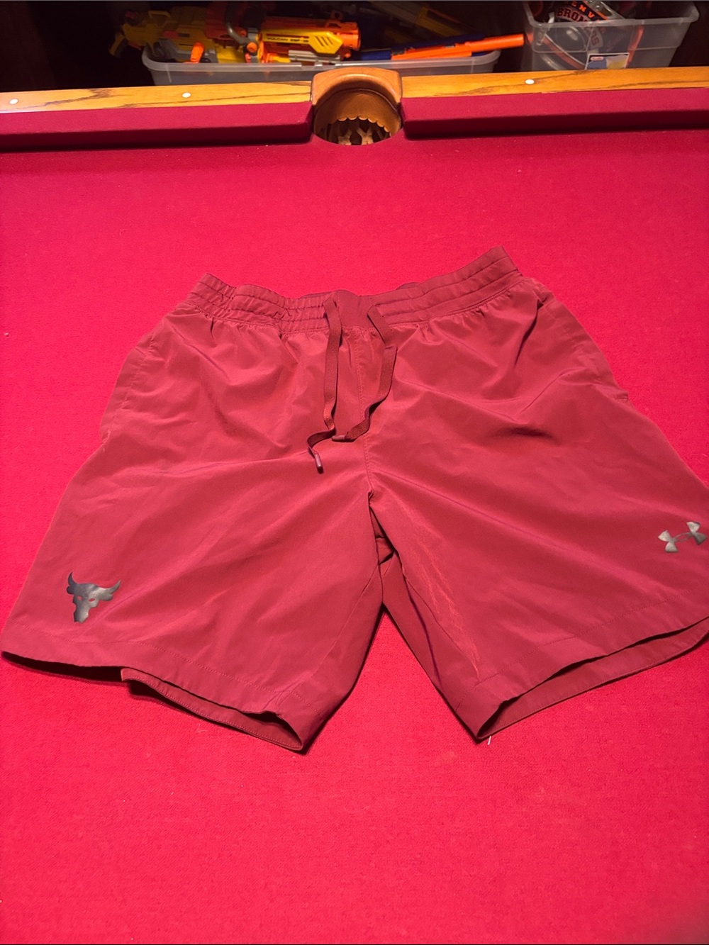 Under Armour Men's Red Athletic Shorts